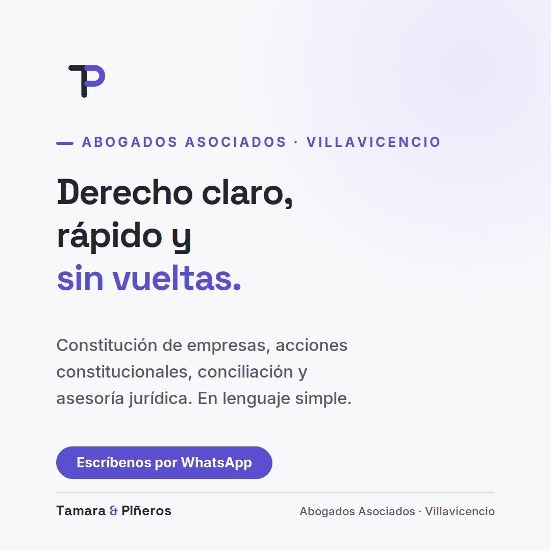Tamara & Piñeros — Abogados Asociados